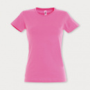 SOLS Imperial Womens T Shirt+Orchid Pink
