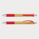 Trinity Bamboo Pen+Red