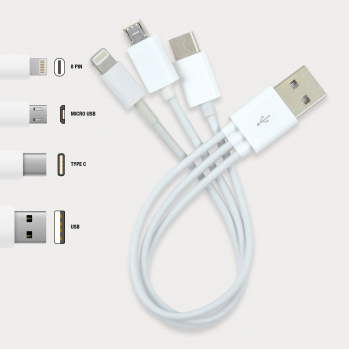 3 in 1 Combo USB Cable