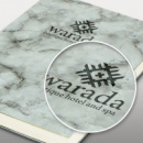 Marble Soft Cover Notebook+thermo debossing