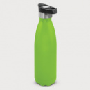 Mirage Powder Coated Vacuum Bottle Push Button Lid+Bright Green