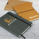 Phoenix Recycled Hard Cover Notebook+in use