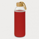 Eden Glass Bottle Neoprene Sleeve+Red