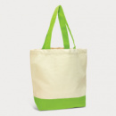Sedona Cotton Tote Bag+Bright Green