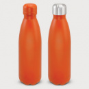 Mirage Powder Coated Vacuum Bottle+Orange