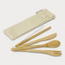 Bamboo Cutlery Set+unbranded