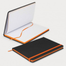 Omega Black Notebook+Orange