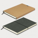 Phoenix Recycled Soft Cover Notebook+Black