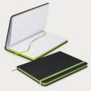 Omega Black Notebook+Bright Green