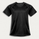 Agility Womens Sports T Shirt+Black