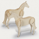 BRANDCRAFT Horse Wooden Model+unbranded and assembled
