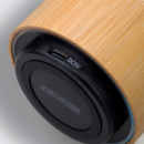 Bamboo Bluetooth Speaker Black+port