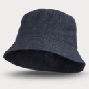 Beverley Denim Bucket Hat+Navy