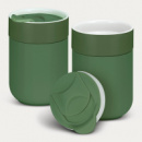 Chalice Ceramic Coffee Cup+Olive