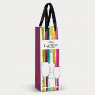 Champagne Ribbon Handle Paper Bag (Full Colour) image