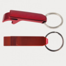 Cheers Bottle Opener Keytag+Red