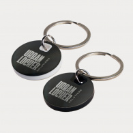 Circle Stainless Steel Keytag image