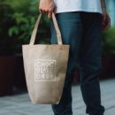 City Shopper Natural Look Tote Bag Small+in use