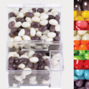 Corporate Colour Mini Jelly Beans in Dispenser+unbranded