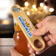 Cyborg Bamboo Bottle Opener image