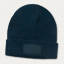 Everest Beanie with Patch+Navy v2