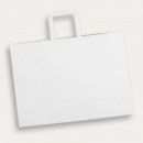 Extra Large Flat Handle Paper Bag Landscape+White
