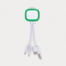 Family Light Up 3 in 1 Cable+Green