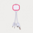 Family Light Up 3 in 1 Cable+Pink