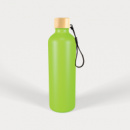 Gelato Aluminium Drink Bottle with Bamboo Lid+Light Green