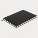 Genoa Soft Cover Notebook Large+Black