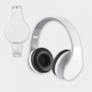 Hyper Bluetooth Headphones in EVA Zipper Case+White