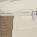 Jute Cooler Bag+detail