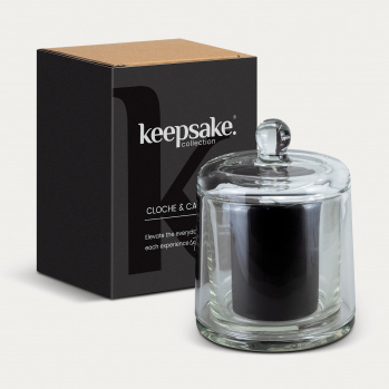 Keepsake Cloche and Candle Set