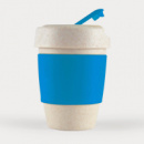 Kick Eco Coffee Cup Silicone Band+Light Blue