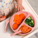 Kids Plate Set+in use