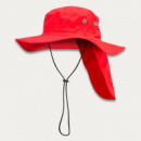 Legionnaire Wide Brim Hat+Red