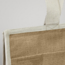 Lumi Jute Cooler Bag+stitching