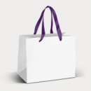 Medium Ribbon Handle Paper Bag Full Colour+unbranded