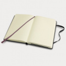 Moleskine Classic Hard Cover Notebook Pocket+open