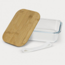 NATURA Iris Glass Lunch Box+open