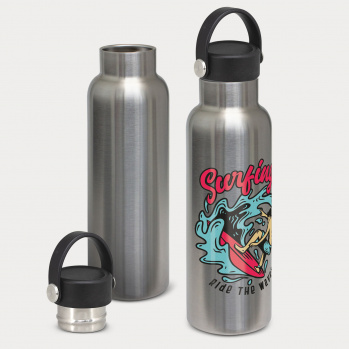 Nomad Vacuum Bottle Stainless (Carry Lid)
