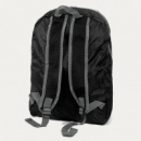 Origami Foldable Backpack+back