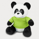 Panda Plush Toy+Bright Green