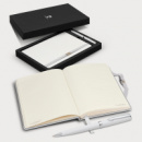Pierre Cardin Novelle Notebook and Pen Gift+White