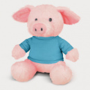 Pig Plush Toy+Light Blue
