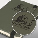 Premier Notebook with Pen+debossing