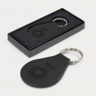 Prince Leather Key Ring (Round) image