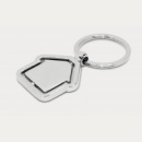 Spinning House Key Ring+angle