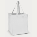 Mega Shopper Tote Bag+White