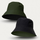 Reversible Ripstop Bucket Hat+Black Olive